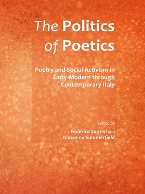 cover image of The Politics of Poetics